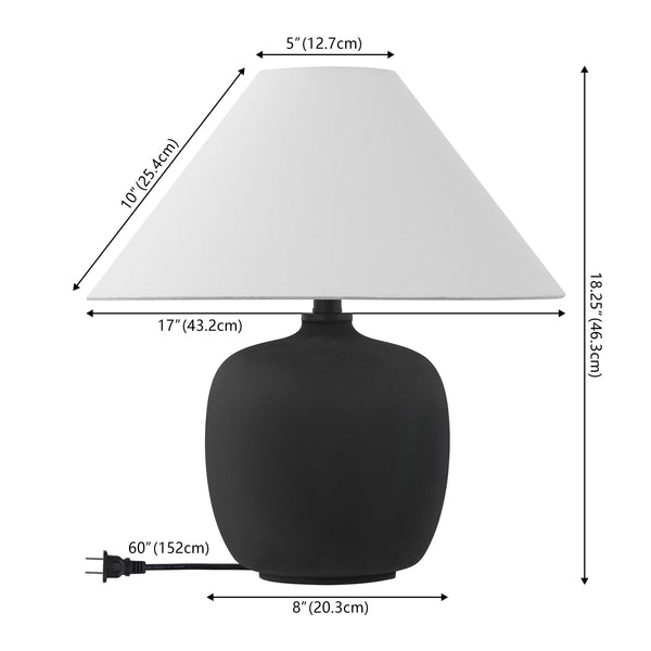 Dimension Image Matte Black (Set of 2)