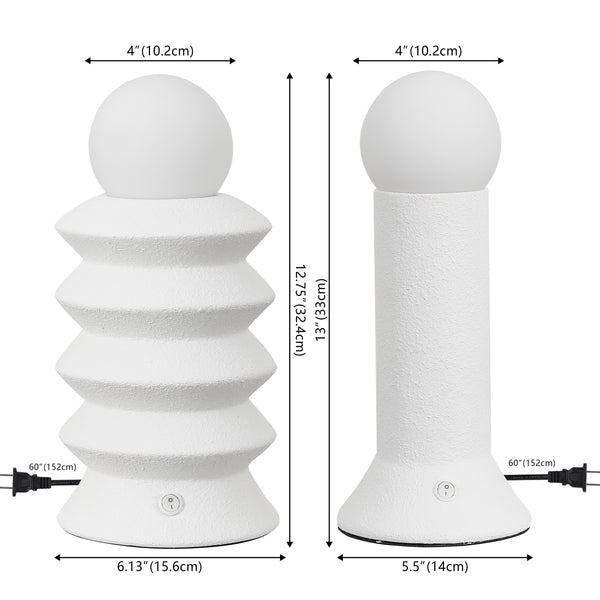 Dimension Image White (Set of 2)