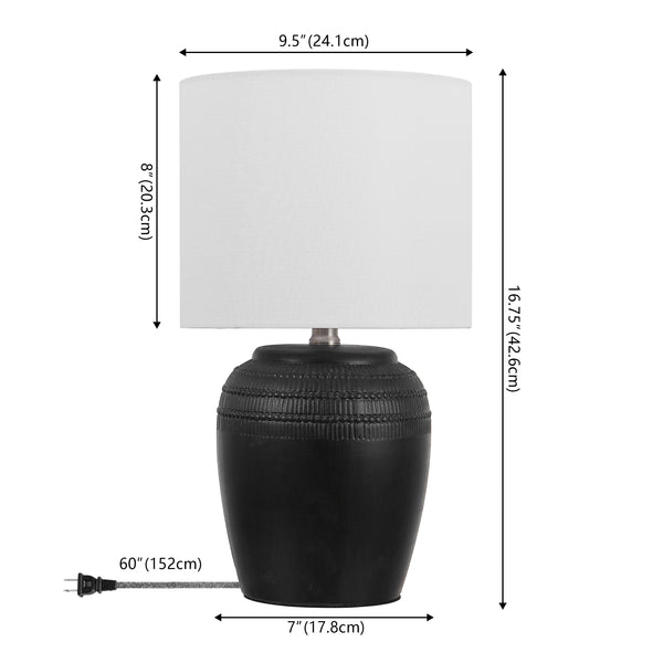 Dimension Image Black/Nickel (Set of 2)