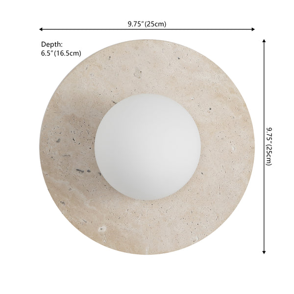 Dimension Image Light Brown / 9.75''
