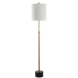 Eric 66" Adjustable Height Metal LED Floor Lamp