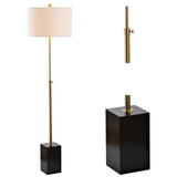 Jamal 65" Adjustable Height LED Floor Lamp