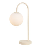 Miller 18.25" Iron/Glass Minimalist Mid-Century Globe LED Table Lamp