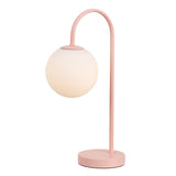 Miller 18.25" Iron/Glass Minimalist Mid-Century Globe LED Table Lamp