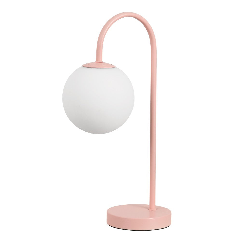 Miller 18.25" Iron/Glass Minimalist Mid-Century Globe LED Table Lamp