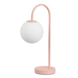 Miller 18.25" Iron/Glass Minimalist Mid-Century Globe LED Table Lamp