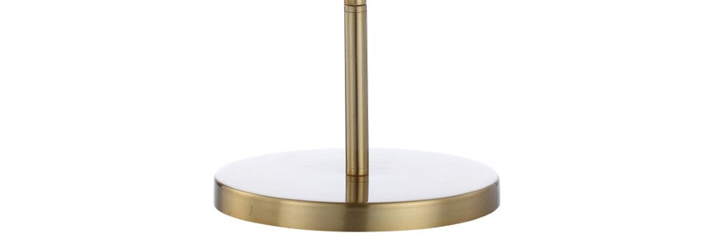Dylan 17.5" Iron/Glass Art Deco Mid-Century Globe LED Table Lamp
