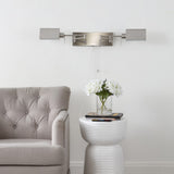 Davis Farmhouse Industrial Single Swing Arm Plug-In or Hardwired Iron LED Wall Sconce with Pull-Chain