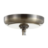 Breanna Crystal/Metal Empire LED Pendant