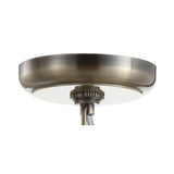 Breanna Crystal/Metal Empire LED Pendant