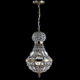 Breanna Crystal/Metal Empire LED Pendant