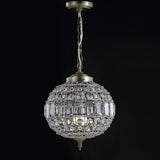 Melania Crystal/Metal LED Pendant