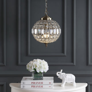 Melania Crystal/Metal LED Pendant