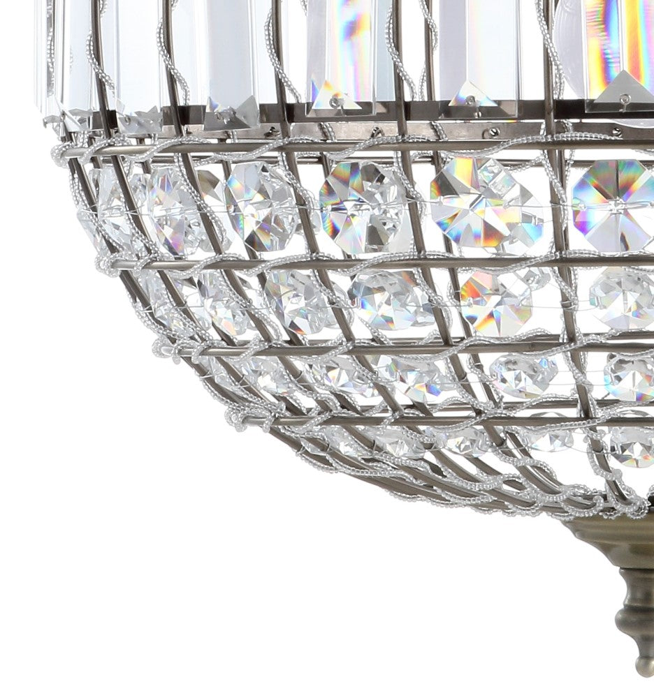 Melania Crystal/Metal LED Pendant