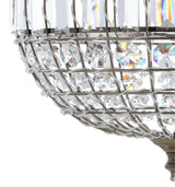 Melania Crystal/Metal LED Pendant