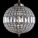 Melania Crystal/Metal LED Pendant