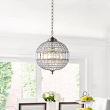 Melania Crystal/Metal LED Pendant