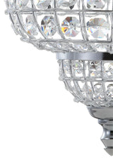 Estrella 12" Crystal/Metal LED Pendant