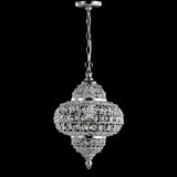 Estrella 12" Crystal/Metal LED Pendant