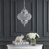 Estrella 12" Crystal/Metal LED Pendant