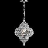 Estrella 12" Crystal/Metal LED Pendant