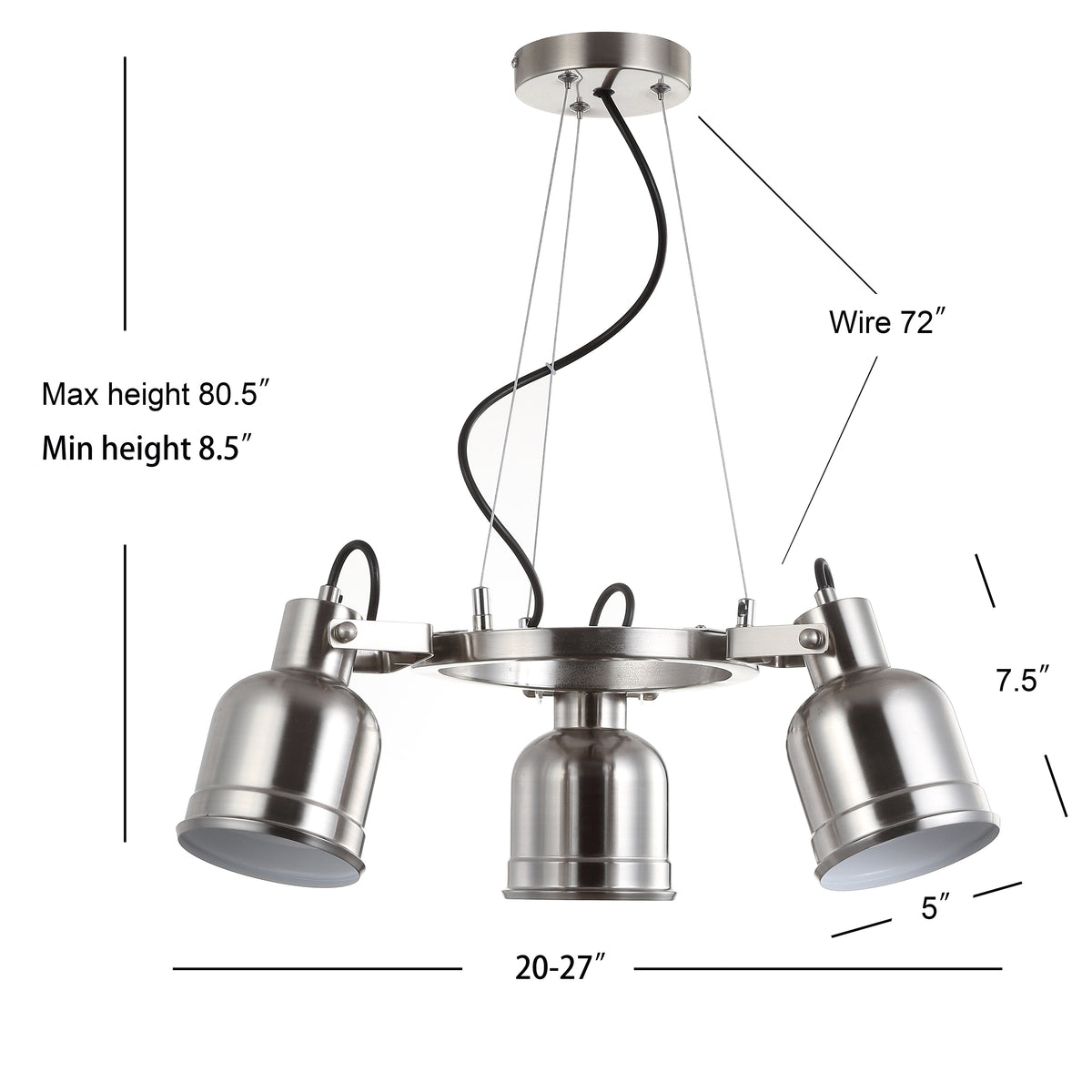 Passion Metal LED Chandelier