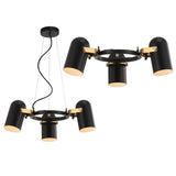 Amazona Adjustable Metal LED Chandelier