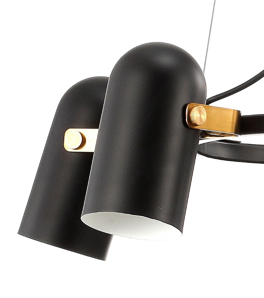 Amazona Adjustable Metal LED Chandelier