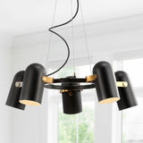 Amazona Adjustable Metal LED Chandelier