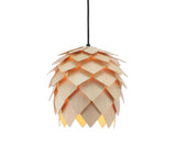 Congo 11.75" Pinecone Wood LED Pendant