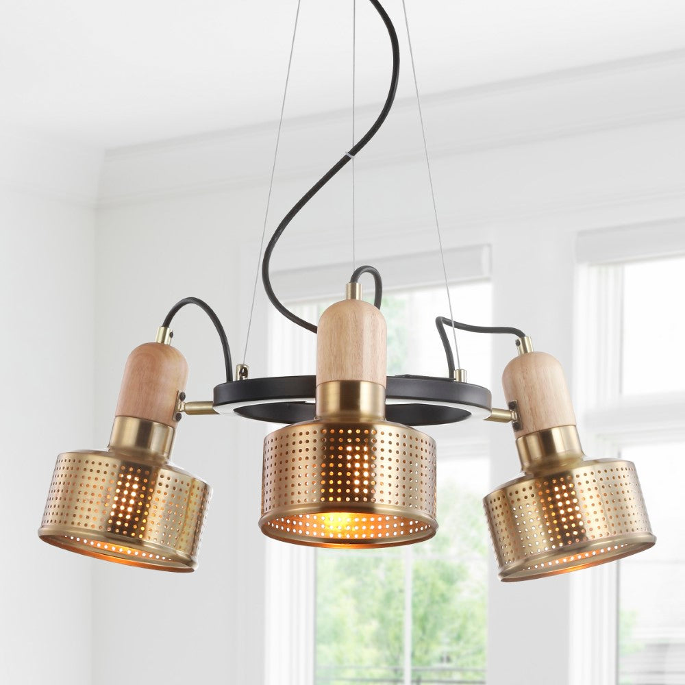 Mynah Adjustable Spotlight Metal LED Chandelier