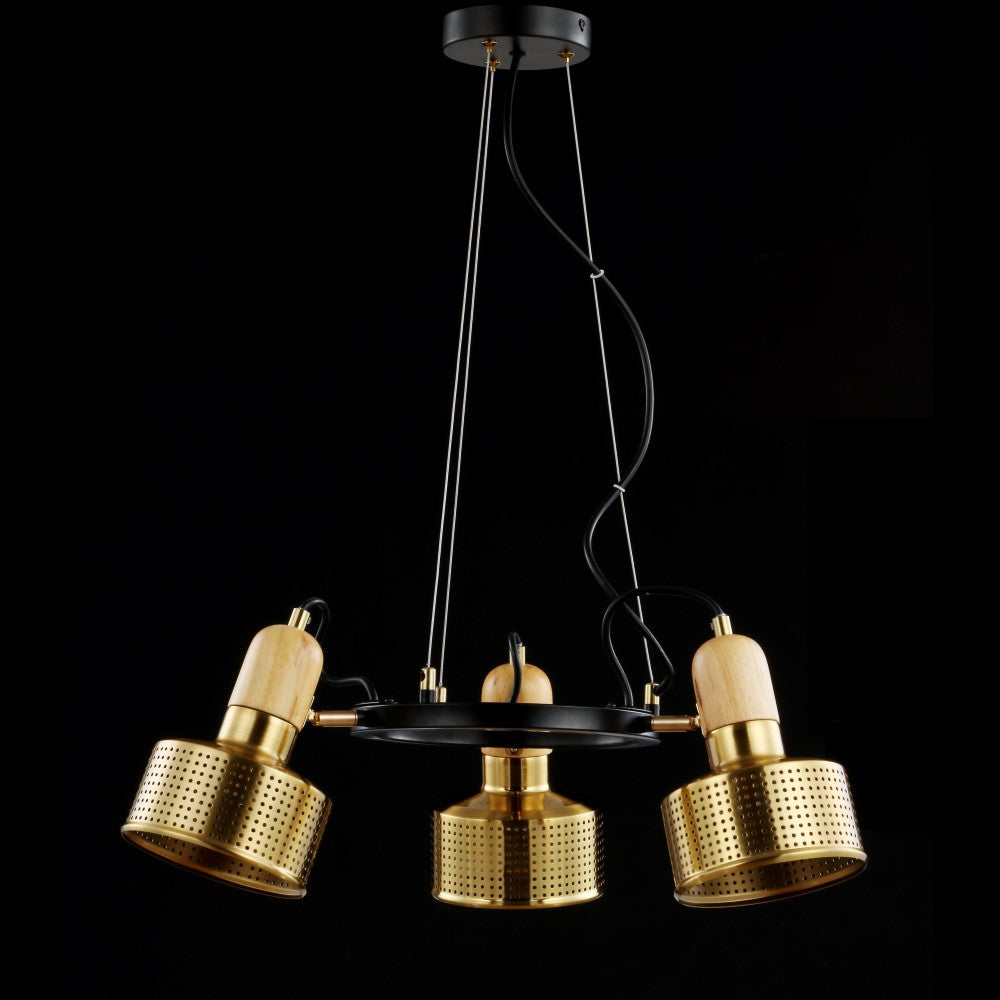 Mynah Adjustable Spotlight Metal LED Chandelier