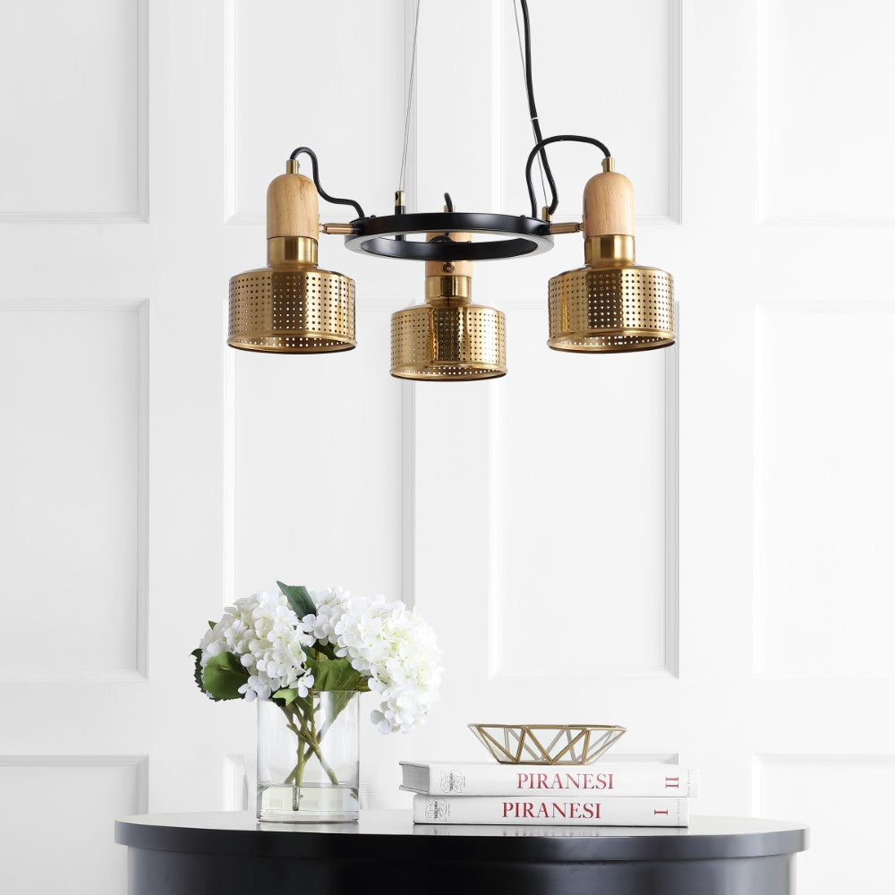 Mynah Adjustable Spotlight Metal LED Chandelier
