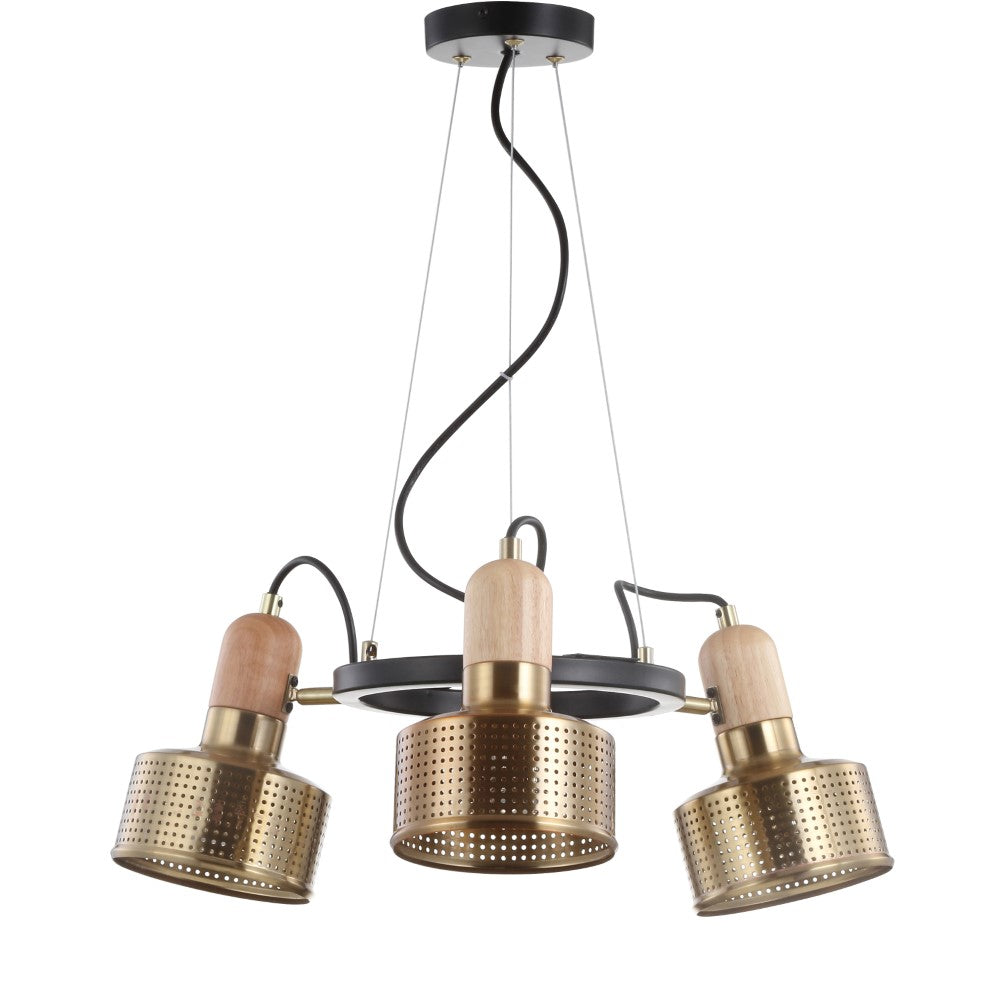 Mynah Adjustable Spotlight Metal LED Chandelier