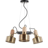 Mynah Adjustable Spotlight Metal LED Chandelier