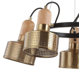 Mynah Adjustable Spotlight Metal LED Chandelier