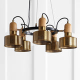 Mynah Adjustable Spotlight Metal LED Chandelier