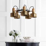 Mynah Adjustable Spotlight Metal LED Chandelier