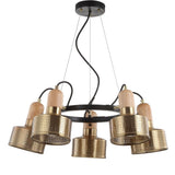 Mynah Adjustable Spotlight Metal LED Chandelier