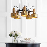 Mynah Adjustable Spotlight Metal LED Chandelier
