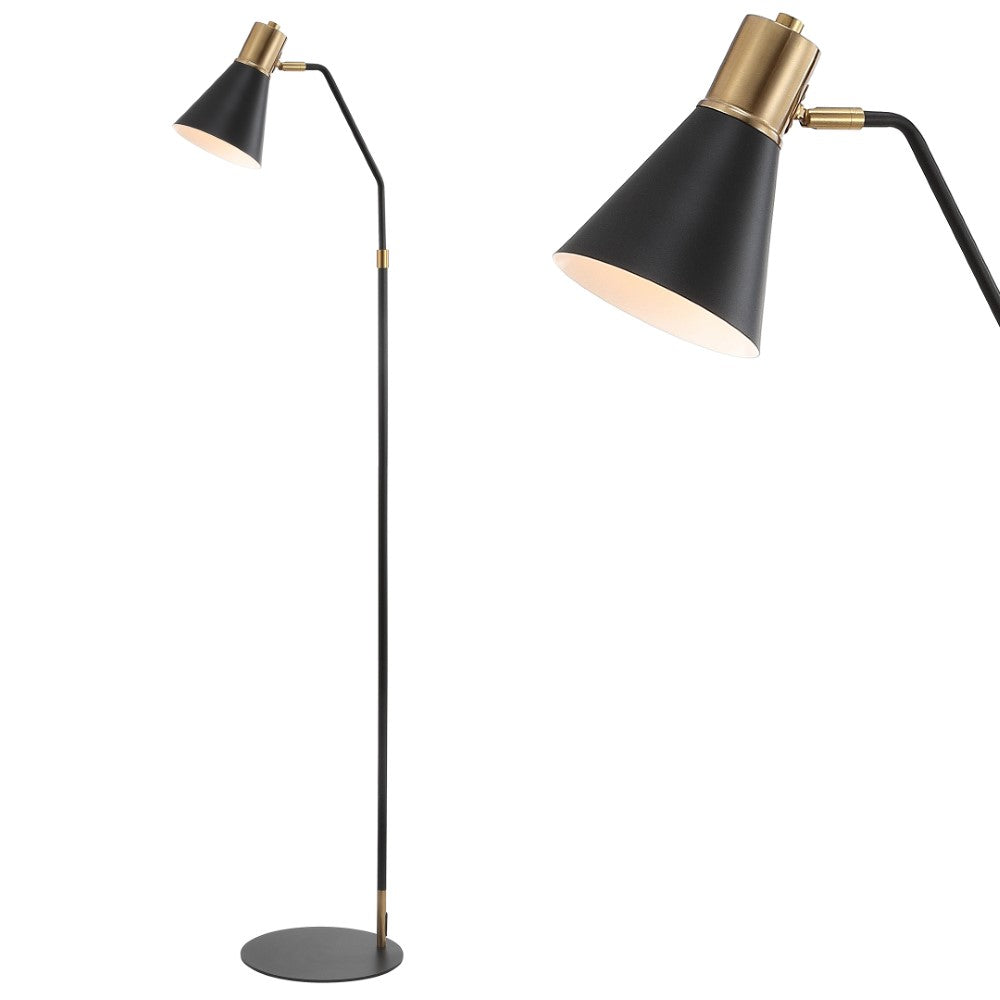 Parakeet 61" Modern Metal LED Task Floor Lamp