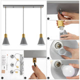 Zambezi Chic Metal LED Pendant
