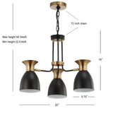 Danube Minimalistic Metal LED Pendant