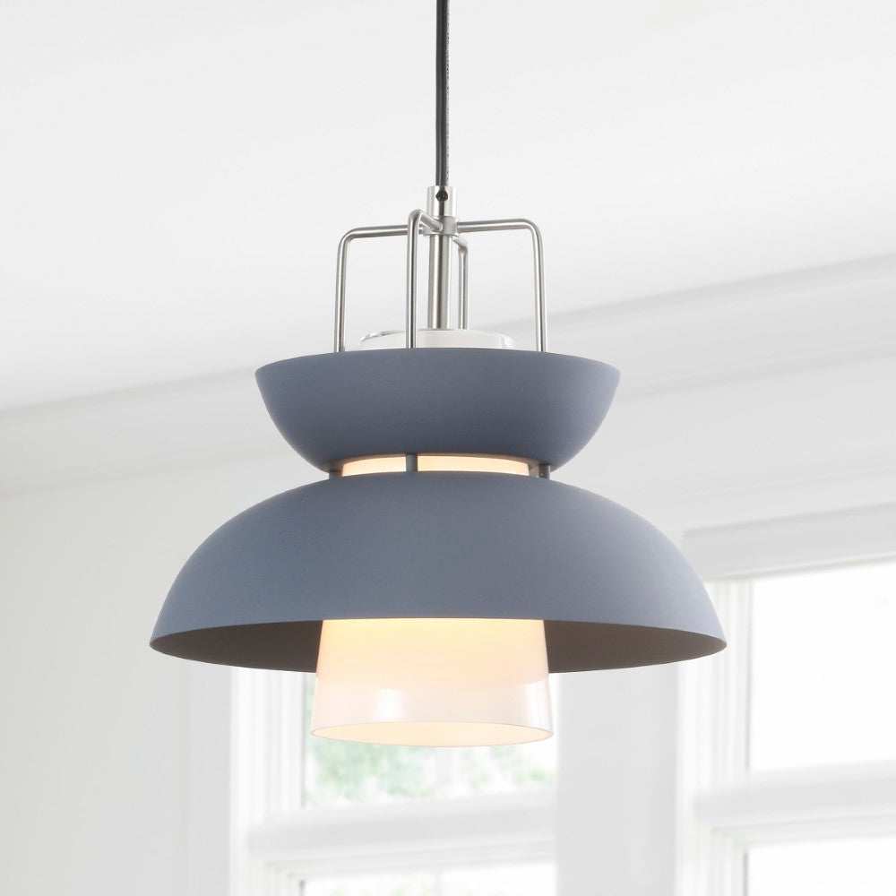Orinoco 11" Farmhouse Metal LED Pendant