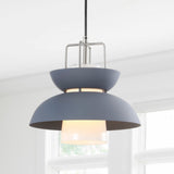 Orinoco 11" Farmhouse Metal LED Pendant