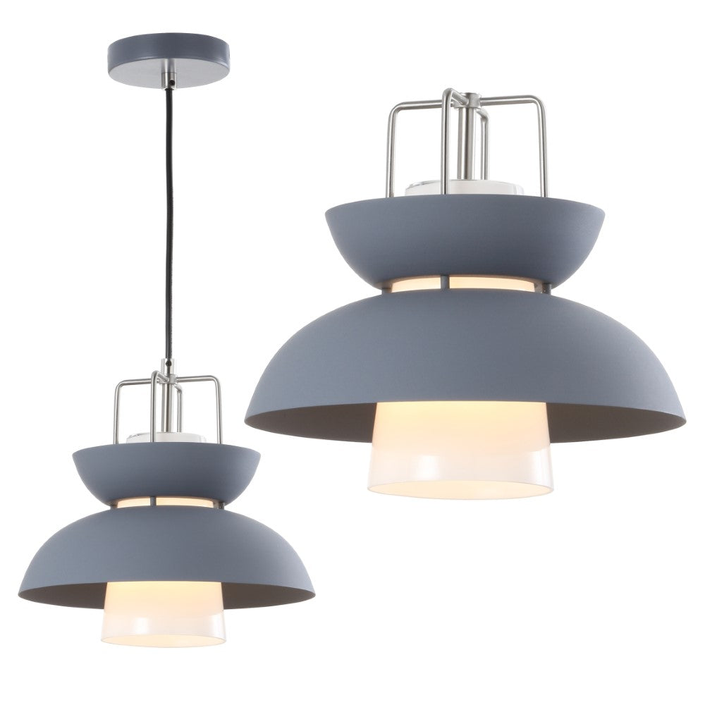 Orinoco 11" Farmhouse Metal LED Pendant