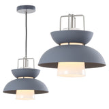 Orinoco 11" Farmhouse Metal LED Pendant