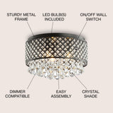 Siwa Crystal Drops/Metal