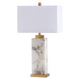 Pedro 27.5" Alabaster LED Table Lamp