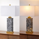 Pedro 27.5" Alabaster LED Table Lamp